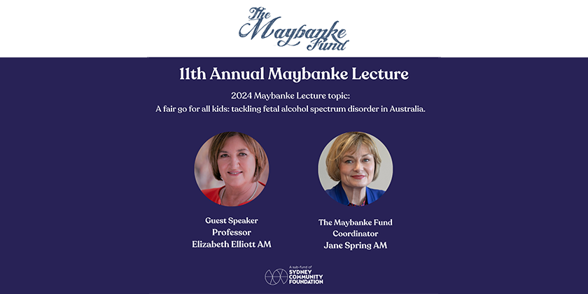 The Maybanke Fund 11th Annual Maybanke Lecture