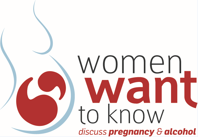 Women want to know logo